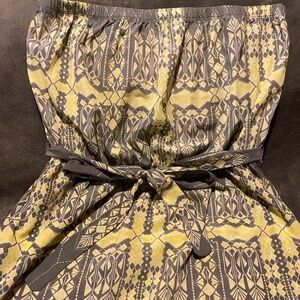 Olive & Oak Long Strapless Dress